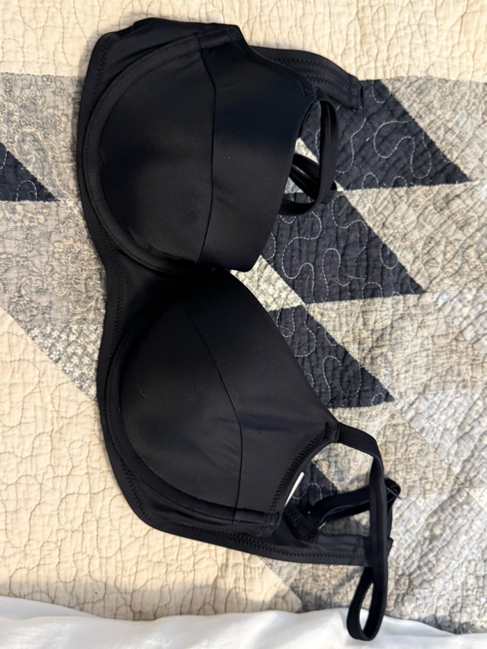 aerie Black Underwire T-Shirt Bra